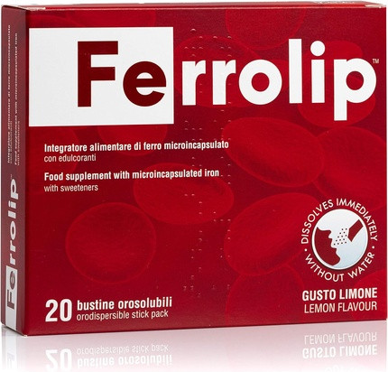 Supplement Omegor Ferrolip Microsomal Iron Supplement
