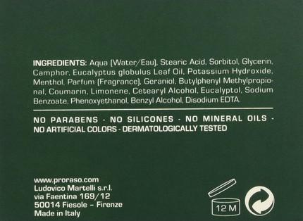 Крем для бритья Proraso