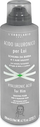 Foam L'Erbolario Hyaluronic Acid Foam for Him with Three Hyaluronic Acids