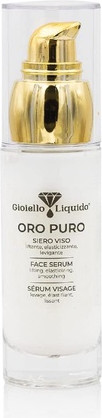 Anti-Aging Serum Gioiello Liquido Ultra-Powerful Face Serum Kolloidales Gold 20 Ppm