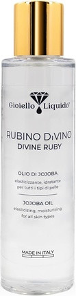 Öl Gioiello Liquido Jojobaöl mit schneller Absorption, kaltgepresst, reich an Vitamin E und F für weiche Haut und Haare, gesunde Nägel, Naturkosmetik, flüssiges Juwel