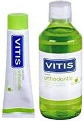 Mouthwash Toothpaste 3 Brujas Vitis Orthod Pack