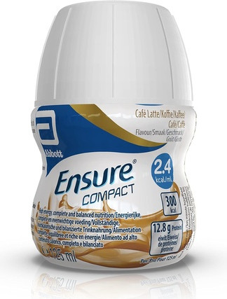 Nutritional Supplement Drink Ensure Cafe Latte Flavor