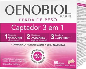 Weight Loss Supplement Oenobiol 3 In 1 Fat Binder