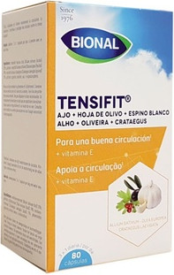 Vitamin Capsules Bional Tensifit Garlic Olive Hawthorn Vitamin E