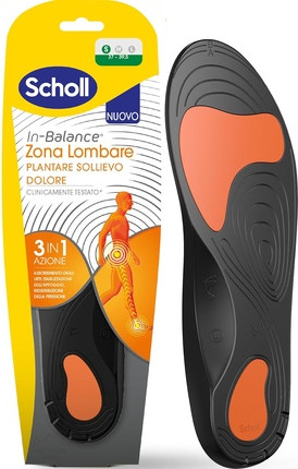 Footbed Scholl in-Balance Lower Back Pain Relief Footbed