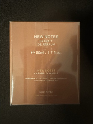 Water Perfume New Notes Caramel Vanilla