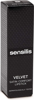Lipstick Sensilis Velvet Moisturizing Lipstick with Satin Finish