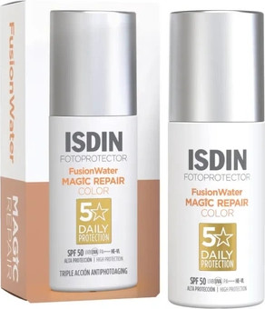ISDIN Fotoprotector Fusion Water Magic Repair Spf50 Farbton Sonnenschutz für das Gesicht