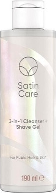 Shave Gel Gillette Satin Care 2in1 Cleanser Shave Gel
