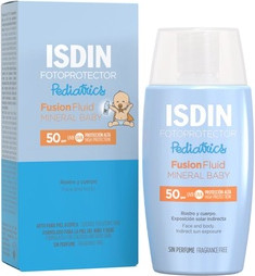 Sonnencreme ISDIN Fotoprotector Pediatrics Fusion Fluid Mineral Baby LSF50