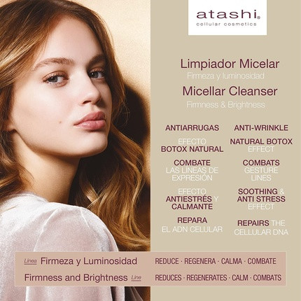 Micellar Cleansing Water Atashi Firmness & Brightness