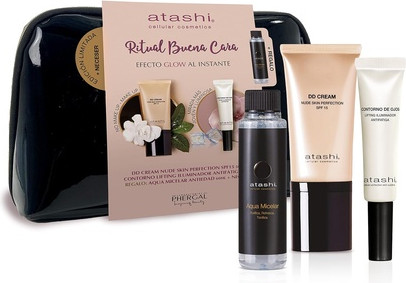 Getönte Tagescreme Atashi Nude Skin Perfection und Augenpartie Lifting Aufhellend