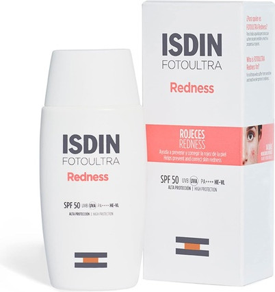 Gesichtssonnencreme ISDIN FOTO Ultra Redness SPF50+