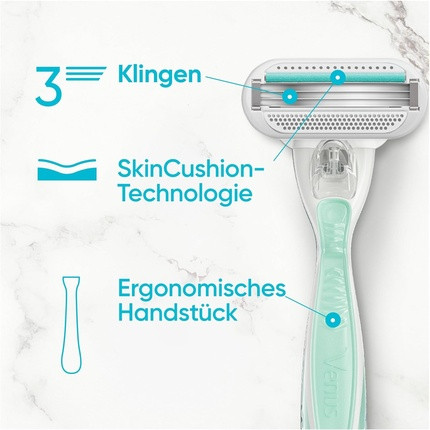 Razor Gillette Venus Smooth Sensitive Women's Razor with Reusable Handle