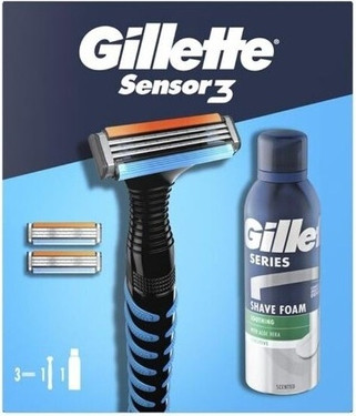 Набор для бритья Gillette Sensor 3
