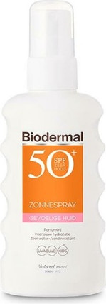 Sunscreen Spray Biodermal Sun Protection For Children Spf 50+