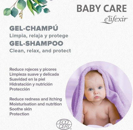 Shampoo Gel E'Lifexir Elixir Baby Care