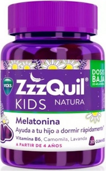 Melatonin Zzzquil Vicks Zzzquil Natura Kids