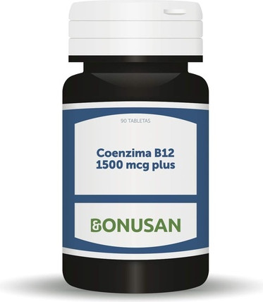 Таблетки Bonusan Коэнзим B12 1500мкг Плюс