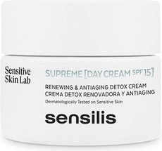 Moisturizer Sensilis Day Cream With Sun Protection