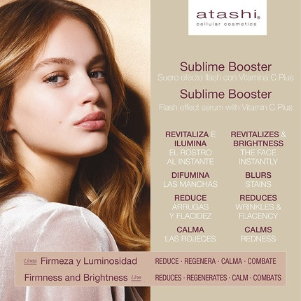 Atashi Perfection Sublime Booster Serum mit Hyaluronsäure und Vitamin C
