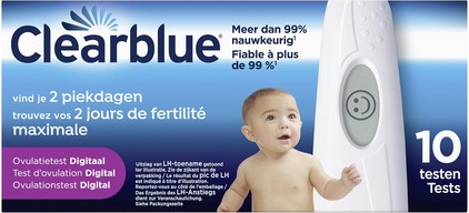 Medical Test Clearblue Digital Ovulation Test