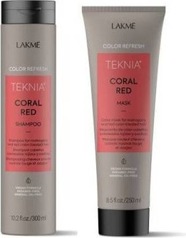 Shampoo und Haarmasken-Set Lakme Refreshing Red