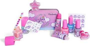 Nail Sets Kit Martinelia Little Unicorn with Tin Box