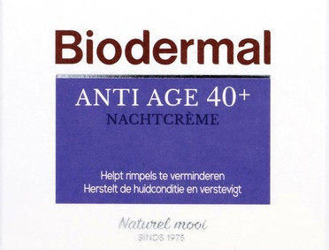 Ночной крем Biodermal Anti-Age 40+