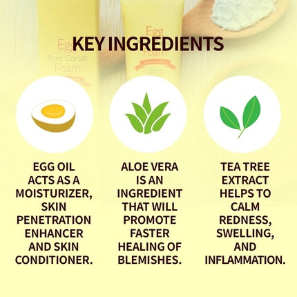 Cleansing Foam The Skin House Egg Pore Corset Foam