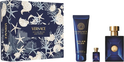 Eau De Toilette Set Versace Dylan Blue