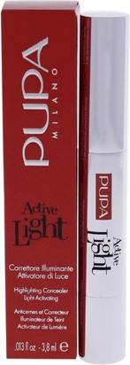 Abdeckstift Pupa Milano Active Light Highlighting Concealer minimiert Müdigkeitsanzeichen