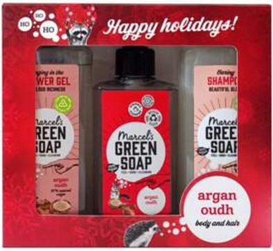 Marcel's Green Soap Рождественский набор Арган & Уд Подарочный набор Ассорти