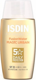Facial Protector Isdin Fusion Water Magic Urban Spf 30