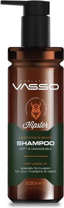 Vasso Hipster Усы & Борода Шампунь