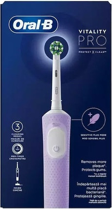 Electric Toothbrush Oral-B Vitality Pro Lilac Box