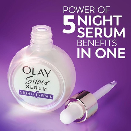 Hydrating Face Serum Olay Super Serum Night Repair