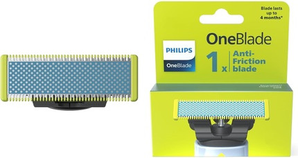 Replacement Blade Philips Genuine OneBlade Anti-Friction