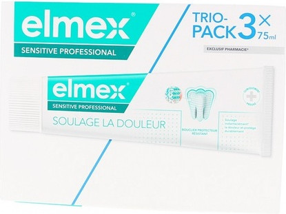 Zahnpasta Elmex Beruhigend Sensitiv Zähne 3er Pack