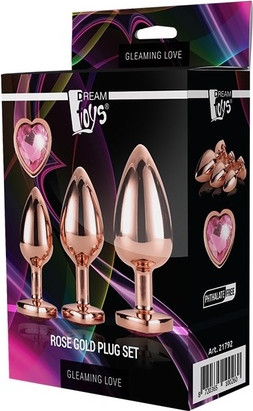 Anal Plug Set Dreamtoys Gleaming Love