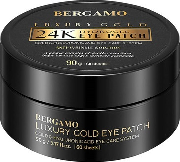 Eye Patches Bergamo Luxury Gold Hydrogel Eye Patches