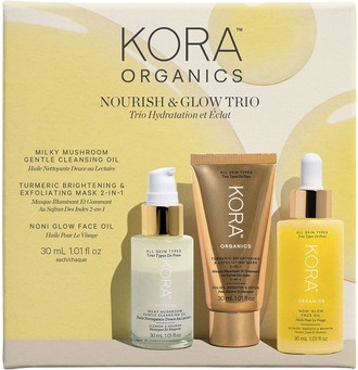 Facial Care Sets Kora Organics Nourish Glow Trio Hydration Gift Box