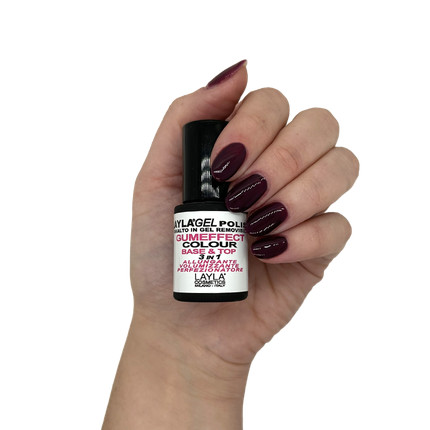 Gel Polish Layla Gum Effect Gel Polish 3in1 N.19 Viral