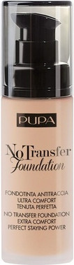Feuchtigkeitsspendende Foundation Pupa Milano No Transfer Foundation LSF 15