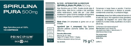 Supplement Biosline Principium Pure Spirulina