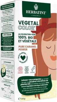 Nahrungsergänzungsmittel Herbatint Végétal Color Bio Pure Caramel