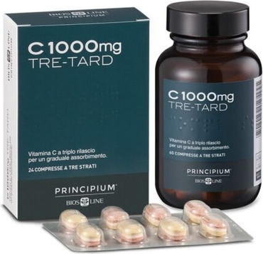 Vitamin Tabletten Biosline Principium C1000 Tre-Tard
