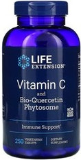 Life Extension Life Extension S vitamini C va Bio-Quercetin Fitotsom Planshetlari