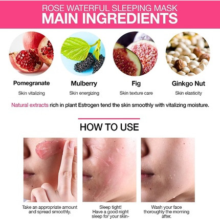 Schlafmaske Skin79 Rose Waterfull